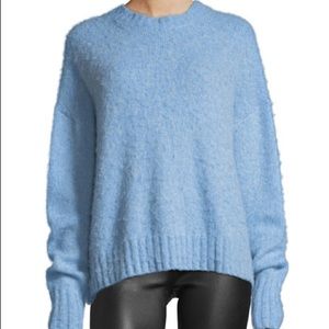 Helmut Lang Crewneck Brushed Wool Sweater